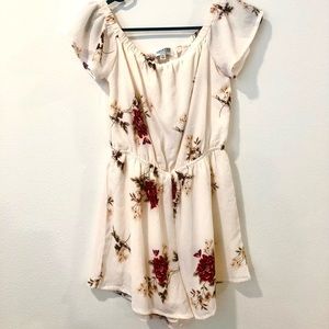 Australian Cream Floral Romper